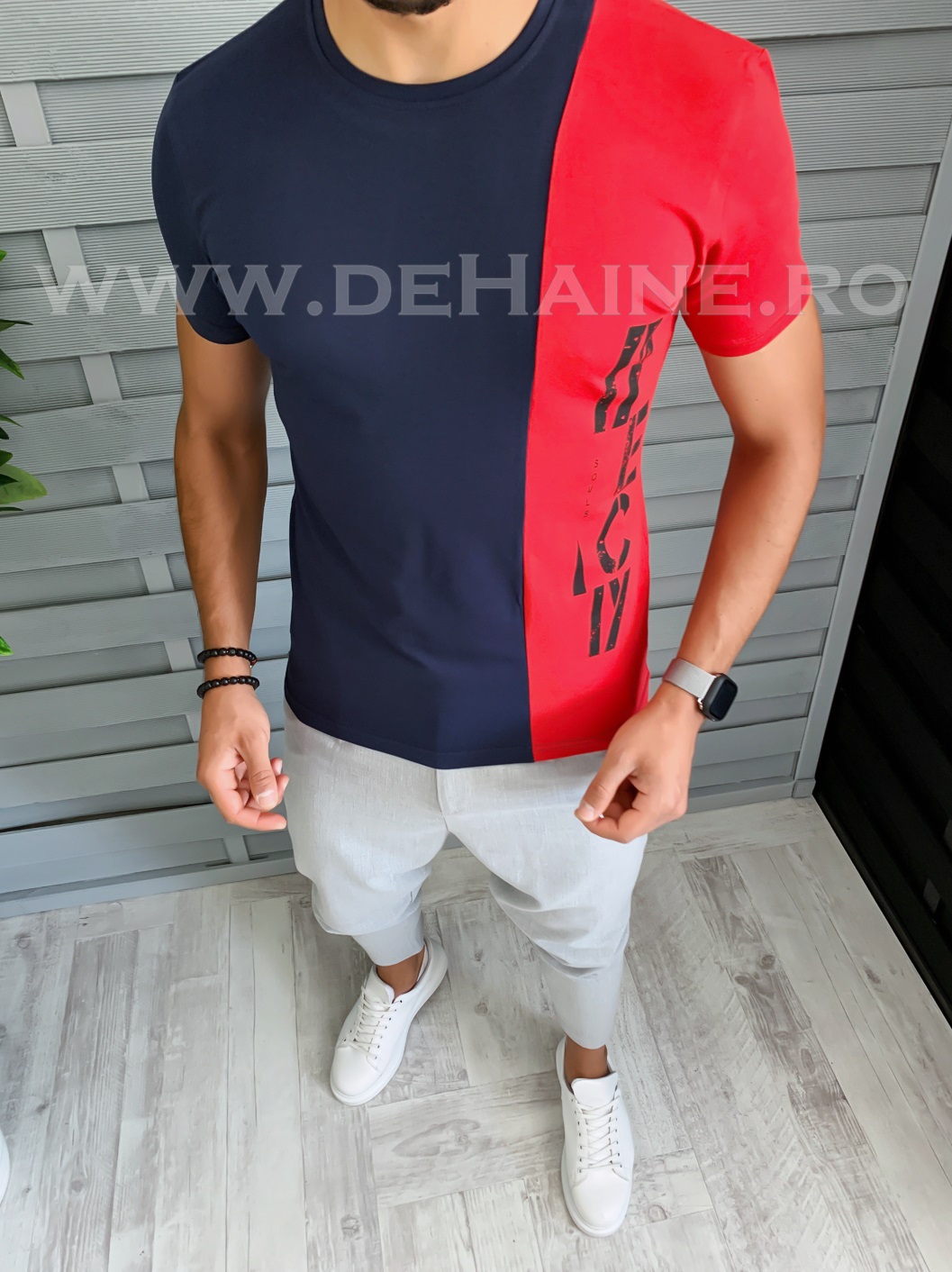 Tricou barbati slim fit b1716 p13-4